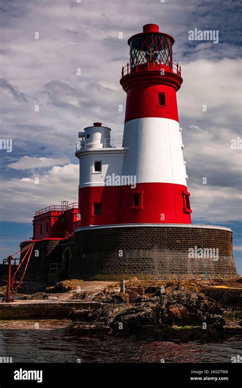 Longstone Island Lighthouse Farne Islands Northumberland England