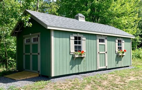 I'd say this was a pretty easy build. Photo Gallery - Adirondack Storage Barns