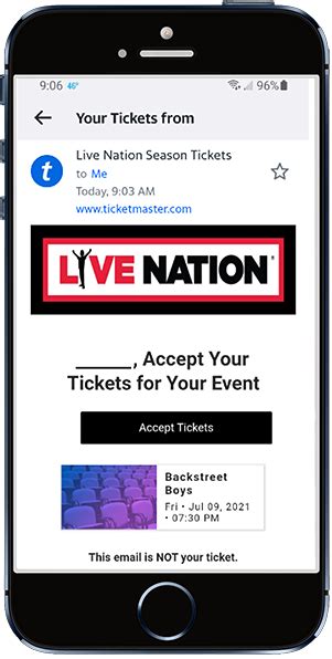 Live Nation Mobile Tickets