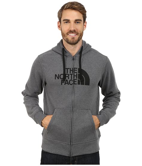 The North Face Half Dome Full Zip Hoodie In Black For Men Lyst
