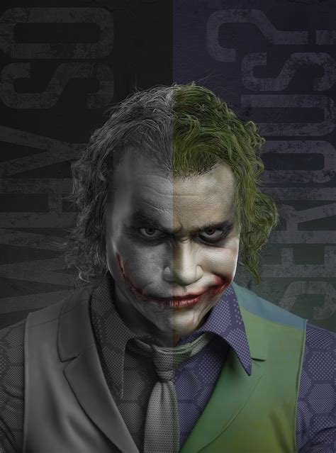 Heath Ledger Joker fan art