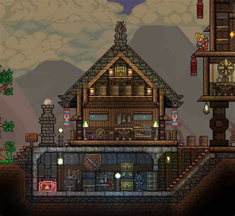 This versatile terraria castle combines a solid base for your npcs to set up shop with an intricate and decorative castle built on top. 20 Elegant Terraria House Designs