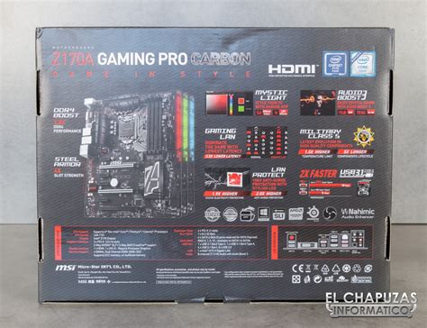 Review Msi Z170a Gaming Pro Carbon
