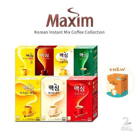 Korea Maxim Coffee Mocha Gold Mild White Gold Original Mocha Gold