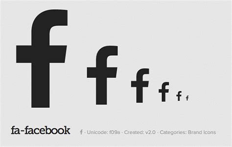 Font Awesome Facebook Icon At Collection Of Font