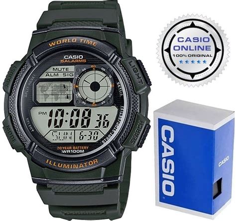 Llegó black friday a linio méxico, disfruta de las ofertas y promociones que tenemos para ti. Reloj CASIO World Time Digital AE-1000W-3AV Caballero ...