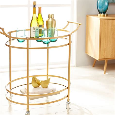Add Glamour To Your Entertaining With A Bar Cart Fit For Any Occasion