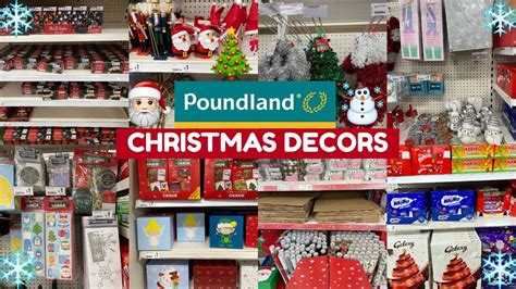Poundland Christmas Decor Collection Sept 2022 Poundland Haul