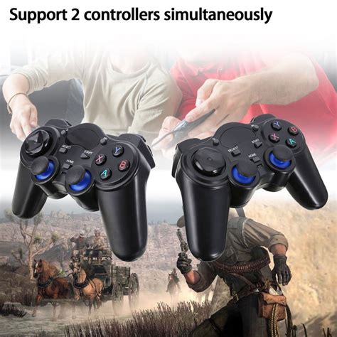 Usb 24g Wireless Controller Gamepads Multi Function For Pclaptop