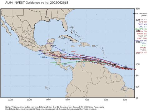 Mikes Weather Page On Twitter Sunday Afternoon Spaghetti Models On Invest 94 Still With That