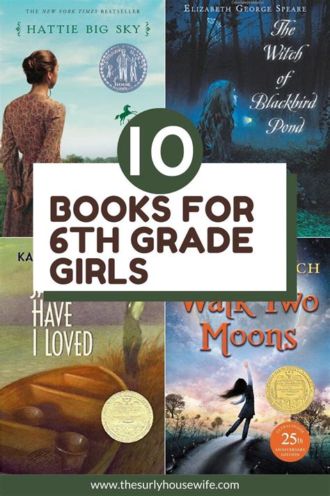 10 Wonderful Books For 6th Grade Girls Must Reads 6th Grade Girls