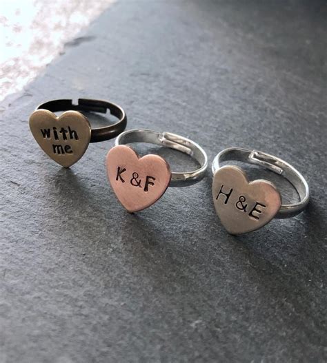 Customized Couple Matching Jewelry Personalized Couples Etsy