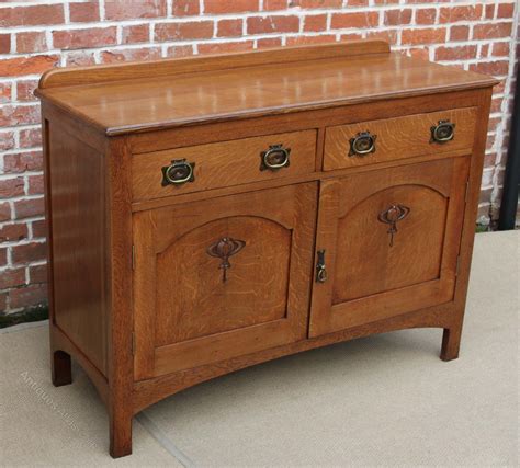 Oak Arts And Crafts Sideboard As294a907 Antiques Atlas