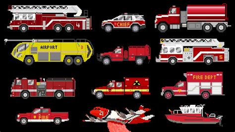 Fire Vehicles Emergency Vehicles Fire Trucks The Kids Picture