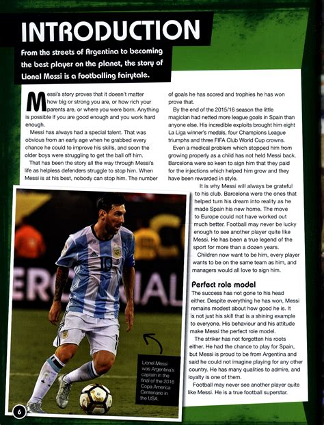 Best Lionel Messi Book