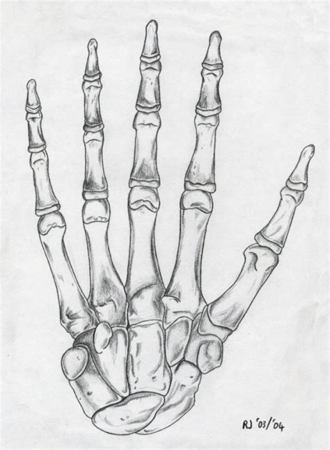 Easy How To Draw A Skeleton Hand On Your Hand Its Always Better To