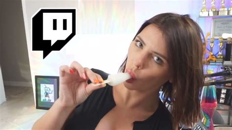 Adriana Chechik Banned From Twitch For Seductively Eating Popsicle