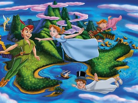 Peter Pan Hintergrund Disney Hintergrund 6583580 Fanpop