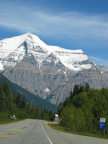 Mount Robson British Columbia Canada Canada Travel Vancouver City