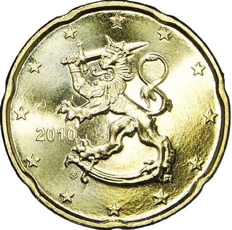 20 Euro Cents 2nd Type 2nd Map Finland Numista