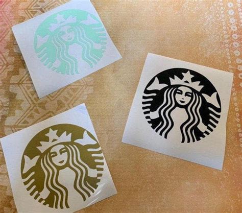 Starbucks Decals Tumbler Decal Coffee Mug Decal Diy Etsy
