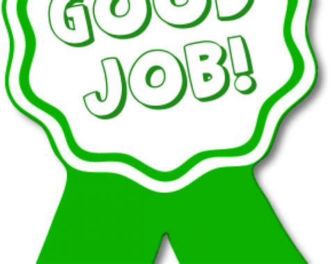 Award Clipart Good Star With Good Job Clipart Png Download Full