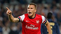 Lukas Podolski admits he would rather play as a central striker for ...