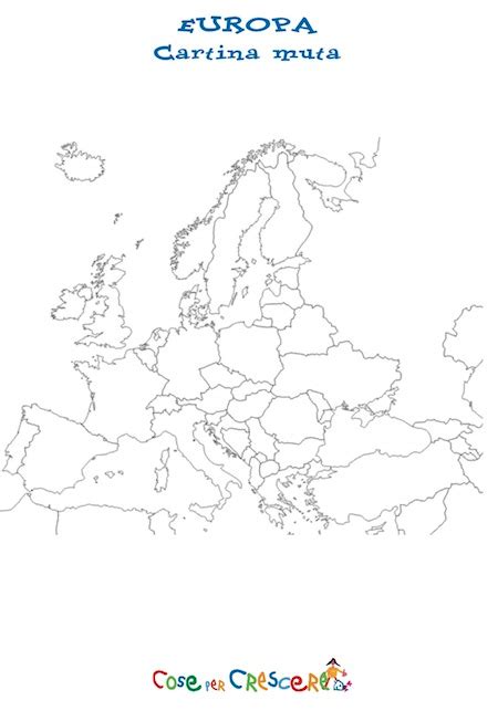 Cartina Europa Muta Da Stampare Formato A Vrogue Co