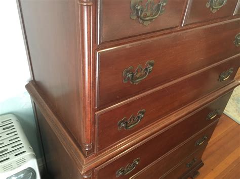 nightstand dark mahogany continental furn   antique furniture