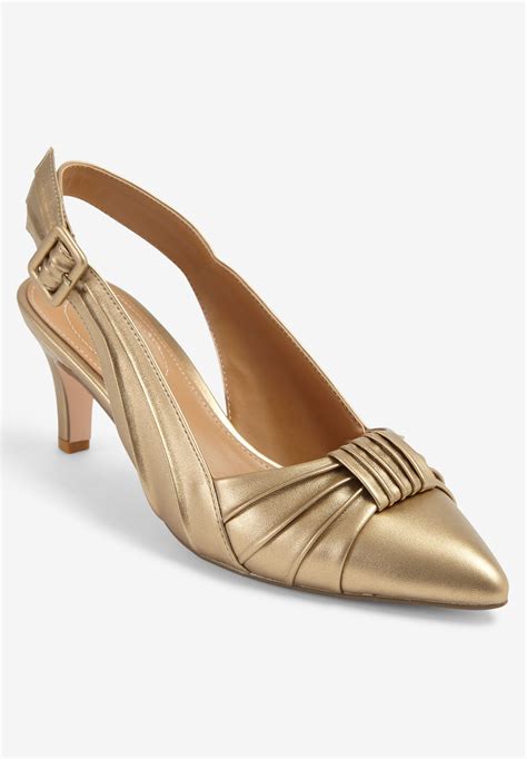 The Breanne Slingback By Comfortview Woman Within
