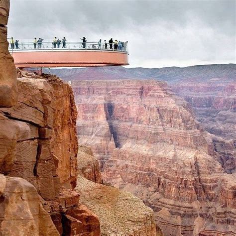 Grand Canyon Skywalk Is The Only Place Where Visitors Can Step Out Onto