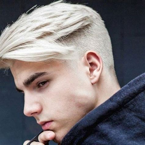 30 Amazing Platinum Blonde Hairstyles For Men Best Mens