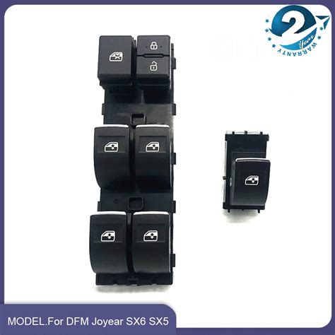 Interruptor regulador de ventana para DFM Dongfeng Joyear SX SX Control eléctrico botón de