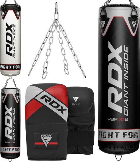 Buy Rdx Punching Bag Unfilled Set Mma Kick Boxing Heavy Training With