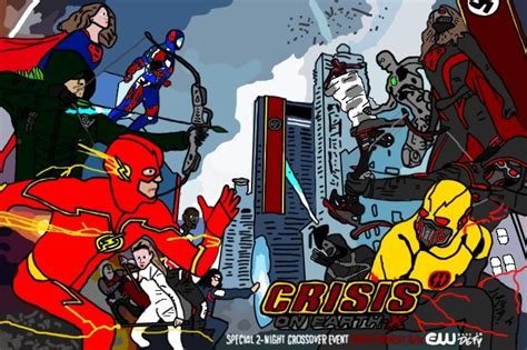 Decided To Trace Over The Entire Crisis On Earth X Crossover Obviously