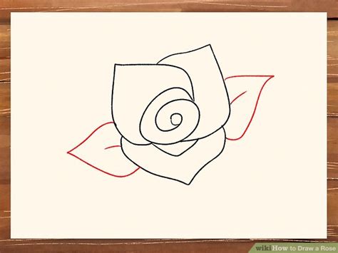 With the help of just a few simple shapes and strokes, you will be drawing dozens of roses with perfect ease in no time. 3 Ways to Draw a Rose - wikiHow