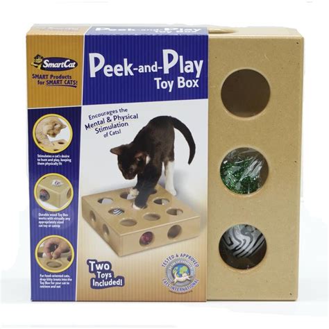 Peek And Play Cat Toy Box Pets Palace Australia