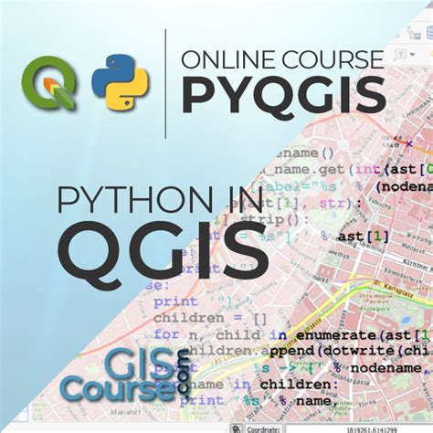 Using Python With Qgis Gis Course Tyc Gis Training