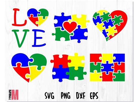 Autism Puzzle Piece Svg