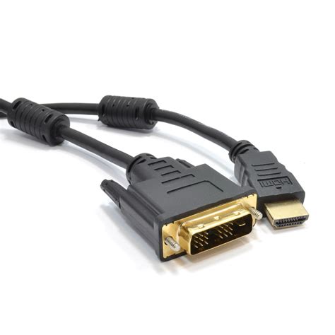Kenable Dvi D Digital Monitor Pc 181 Pin Male To Hdmi Cable Lead 5