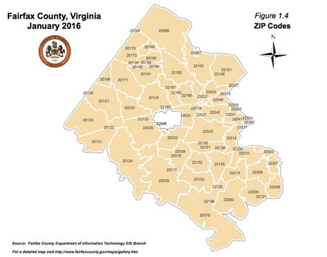 Fairfax Va Zip Code Map Map Vector