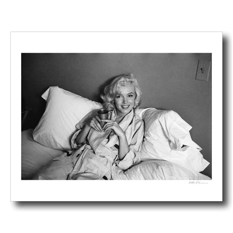 Marilyn Monroe Bed Sitting Bd 56 Milton H Greene