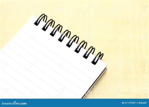 Open Notepad Stock Image Image Of Macro Meeting Copybook 21179187