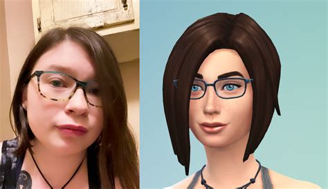 Made My First Sim Self Honestly Feel Like Its Pretty Spot On For My