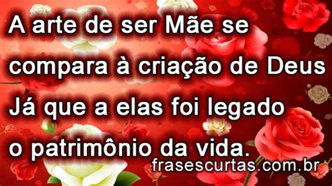 Frases Curtas Do Dia Das M Es Frase Curta