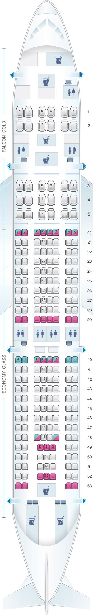 Plan De Cabine Gulf Air Airbus A330 200 B Seatmaestrofr