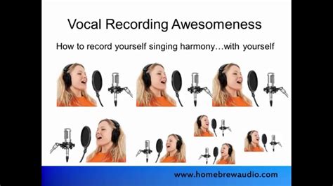 Harmony Recording Awesomeness Sing Harmony With Yourself Youtube