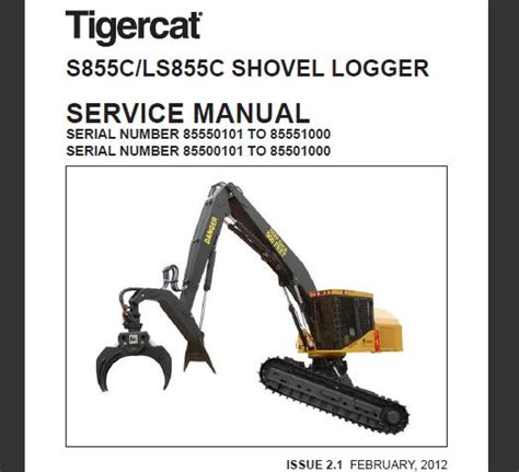 Tigercat S C Ls C Shovel Logger Service Repair Manual