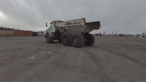 Terex Ta X Articulated Dump Truck G Youtube