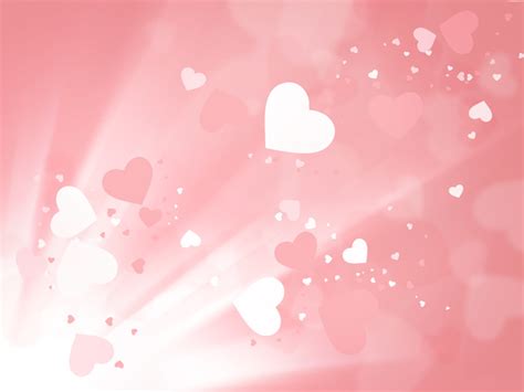 Peach Heart Romantic Background Stock Photo Free Download